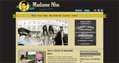 Desktop Screenshot of madamenhu.com.au